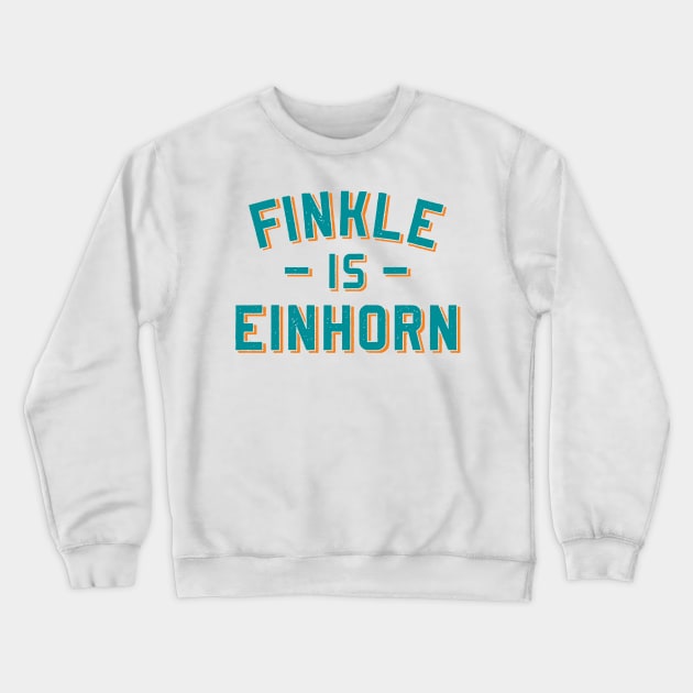 FINKLE IS EINHORN Crewneck Sweatshirt by thedeuce